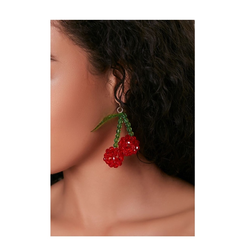 Cherry earrings